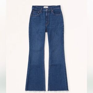 NWOT abercrombie curve love high rise vintage flare denim pants